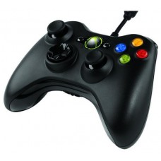 Mando Xbox360 Negro (Con cable) (Espera 2 dias)