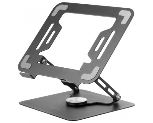 SOPORTE SOBREMESA PARA PORTATIL/TABLET GIRATORIO NEGRO MARS GAMING (Espera 4 dias)