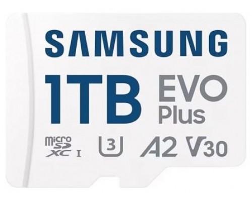 MICRO SD 1 TB EVO+ 1 ADAP. CLASS 10 SAMSUNG (Espera 4 dias)