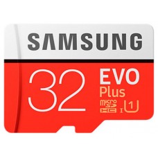 SAMSUNG EVO PLUS 2017 MEMORIA FLASH /32GB/(MB-MC32GA/EU)/ CLASE 10 CON ADAPTADOR (Espera 4 dias)