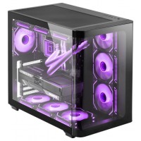 CAJA ATX SEMITORRE GAMING MARS GAMING MCFUSION CRISTAL CAJA ATX SEMITORRE GAMING MARS GAMING MCFUSION CRISTAL