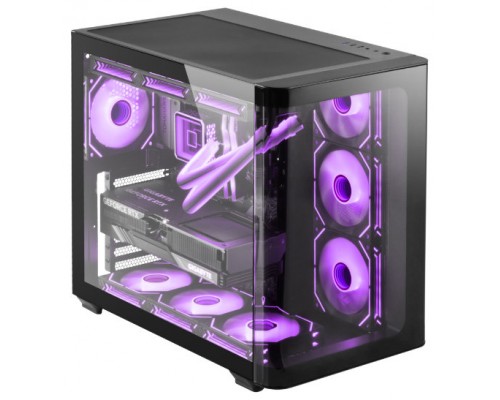 CAJA ATX SEMITORRE GAMING MARS GAMING MCFUSION CRISTAL