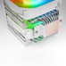 VENTILADOR UNIVERSAL A-RGB MCPU-LCD PRO BLANCO MARS GAMING (Espera 4 dias)