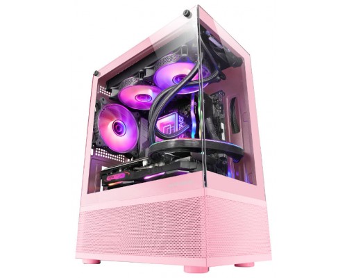 CAJA MICROATX GAMING MARS GAMING MC-SEP PINK DOBLE