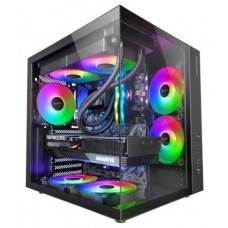 CAJA SEMITORRE ATX MCV-ONE FRGB NEGRO MARS GAMING (Espera 4 dias)