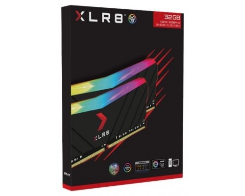DDR4 PNY XLR8 GAMING EPIC-X RGB 2X16GB CL16 3200MHZ