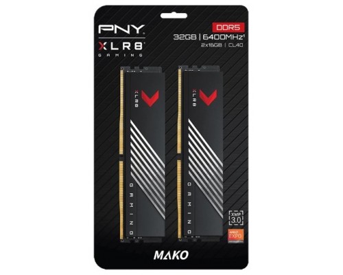 Ddr5 32gb 6400mhz Pny Xlr8 Gaming Mako Cl40 1.2v