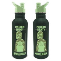 BOTELLA METÁLICA THE MANDALORIAN PRECIOUS BOUNTY PYRAMID INTERNATIONAL MDB25919 (Espera 4 dias)