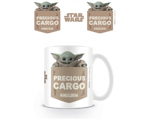 TAZA BLANCA THE MANDALORIAN PRECIOUS CARGO PYRAMID INTERNATIONAL MG25845 (Espera 4 dias)