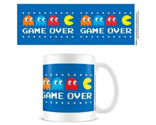 TAZA DE DESAYUNO PAC MAN GAME OVER PYRAMID REDSTRING MG26325 (Espera 4 dias)