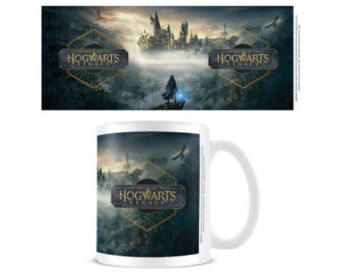 TAZA HOGWARTS LEGACY PORTADA BLANCA 315 ML PYRAMID INTERNACIONAL REDSTRING MG27475 (Espera 4 dias)