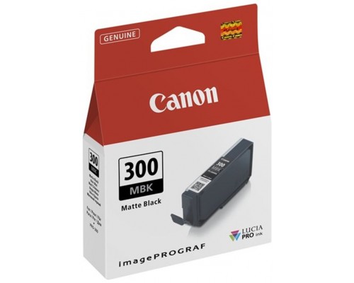 CANON tinta para imagePROGRAF PRO-300 PFI-300 MBK NEGRO MATE