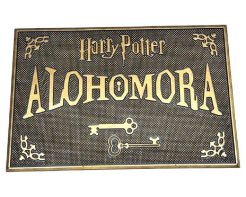 FELPUDO DE CAUCHO HARRY POTTER (ALOHOMORA) PYRAMID GP85486 (Espera 4 dias)