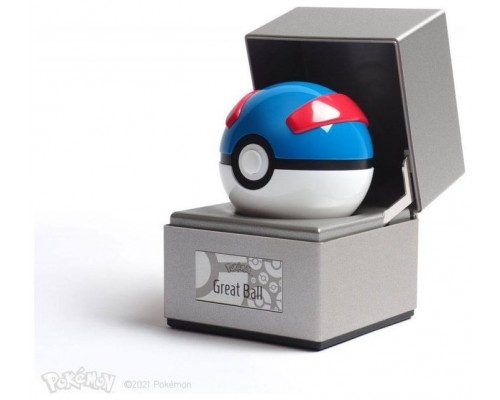 RÉPLICA ELECTRÓNICA DIE CAST POKEMON GREAT BALL THE WAND COMPANY REDSTRING WRC13620 (Espera 4 dias)