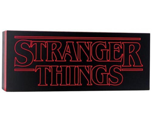 LÁMPARA STRANGER THINGS LOGOL RECTÁNGULO PALADONE PP9826ST (Espera 4 dias)