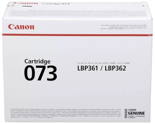 CANON Toner 073BK negro, i-SENSYS LBP361 LBP362 27.000p. CANON Toner 073BK negro, i-SENSYS LBP361 LBP362 27.000p.
