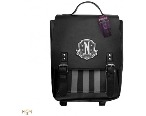 MOCHILA NEVERMORE ACADEMY NEGRA CINEREPLICAS CR2483 (Espera 4 dias)