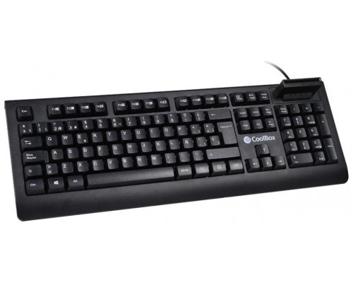 TECLADO COOLBOX USB CON LECTOR DNIE COO-TEC04DNI