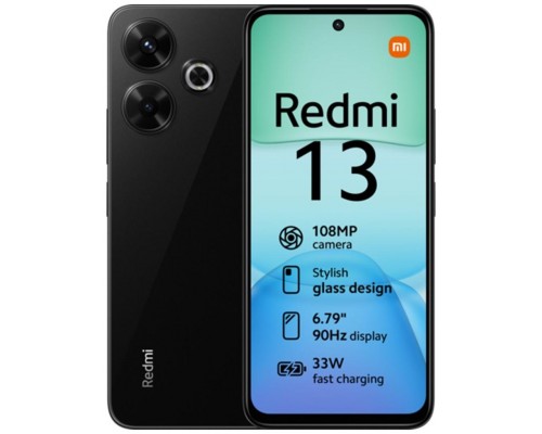 XIAOMI Redmi 13 6,79" 256GB 8GB Black