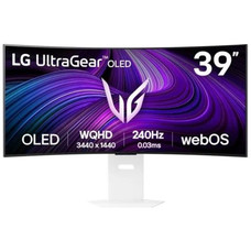 LG 39GX90SA-W pantalla para PC 99,1 cm (39") 3440 x 1440 Pixeles Wide Quad HD OLED Blanco (Espera 4 dias)