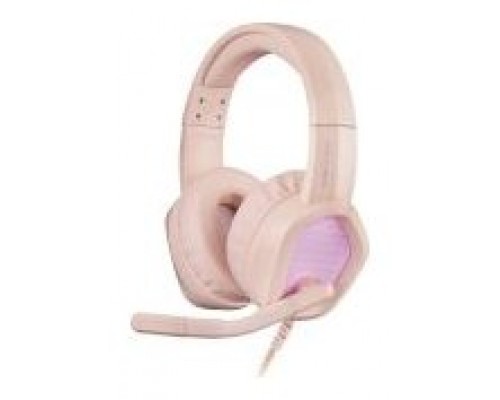 HEADSET MARS GAMING MH320 PINK HI-FI ULTRA-BASS 3D