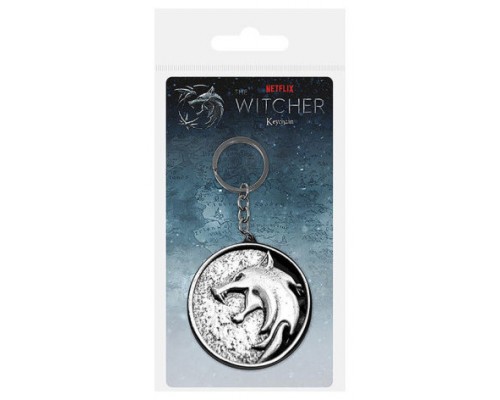 LLAVERO DE METAL THE WITCHER THE WOLF PYRAMID MK39254 (Espera 4 dias)