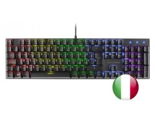 TECLADO MECANICO MARS GAMING MK422 EN ITALIANO BLACK