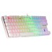 TECLADO MECANICO COMPACKTO TKL MARS GAMING MK80 WHITE