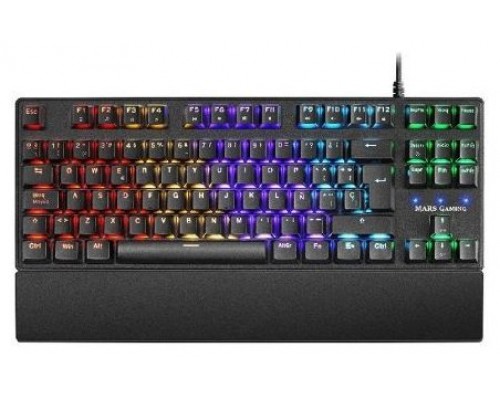 TECLADO MECANICO COMPACTO TKL MARS GAMING MKXTKL