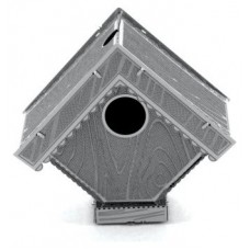 MAQUETA 3D METAL FASCINATIONS BIRD HOUSE MONTAJE