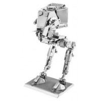 Maqueta 3d Metal Fascinations Star Wars At-st Montaje