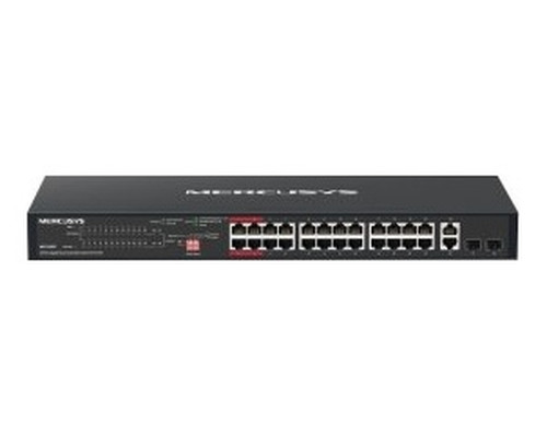 SWITCH NO GESTIONABLE MERCUSYS MS128GP 28P 26x1GB