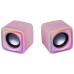 MARS GAMING Altavoces MSCUBE Premium 8W Pink