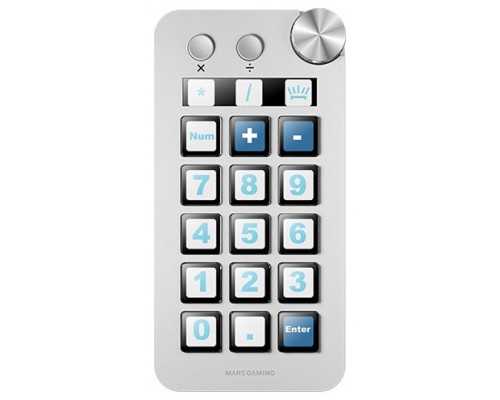 PLATAFORMA DE CONTROL DELGADA MSD-NEO BLANCO MARS GAMING (Espera 4 dias)