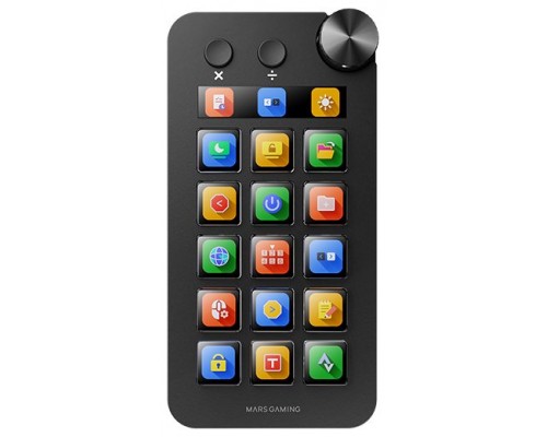 PLATAFORMA DE CONTROL DELGADA MSD-NEO NEGRO MARS GAMING (Espera 4 dias)