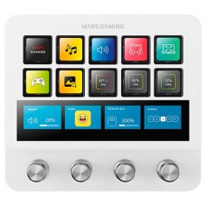 PLATAFORMA DE CONTROL MSD-PRO BLANCO MARS GAMING (Espera 4 dias)