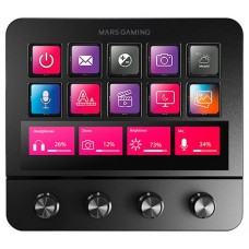 PLATAFORMA DE CONTROL MSD-PRO NEGRO MARS GAMING (Espera 4 dias)