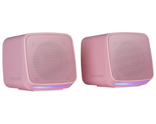 ALTAVOCES BLUETOOTH MS-PRO ROSA MARS GAMING (Espera 4 dias)