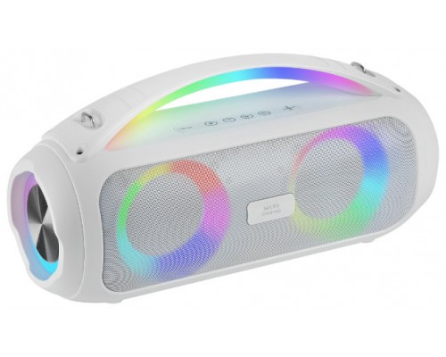 BARRA SONIDO BLUETOOTH RGB MS-PULSE RGB BLANCO MARS GAMING (Espera 4 dias)