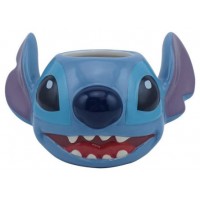 TAZA 3D CABEZA STITCH 325 ML HALF MOON BAY MUGSDC06 (Espera 4 dias)