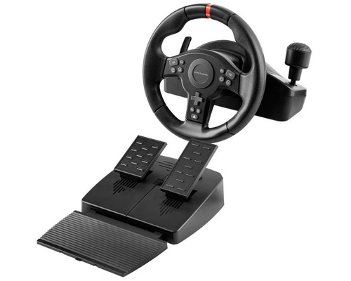 MARS GAMING Volante Simulaci&oacute;n Carreras Negro