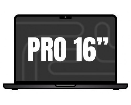 MACBOOK PRO APPLE 16"" M4 PRO 14CORE CPU+20CORE GPU 48GB 512GB SPACE BLACK (Espera 4 dias)