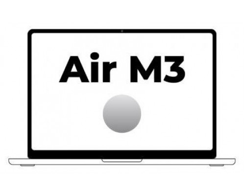 MACBOOK AIR APPLE 13"" M3 10CORE GPU SILVER 16GB 512GB MXCT3Y/A (Espera 4 dias)