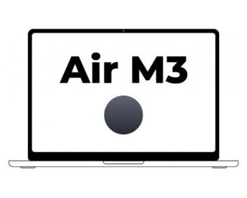 MACBOOK AIR APPLE 15"" M3 10CORE GPU MIDNIGHT 16GB 512GB MXD43Y/A (Espera 4 dias)