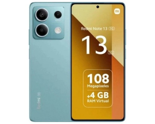 SMARTPHONE XIAOMI REDMI NOTE 13 5G 6.67 8GB 256GB OCEAN TEAL· (Espera 4 dias)