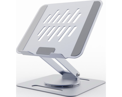 SOPORTE GEMBIRD PORTATIL  HASTA 15.6"" ELEVADOR GIRATORIO GRIS