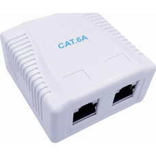 GEMBIRD NCAC-2F6A-01 CAJA DE MONTAJE SUPERFICI