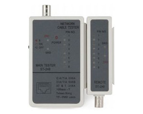 Gembird Probador de cables  RJ-45 y RG-58