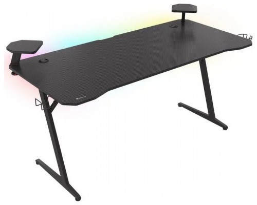 MESA GAMING GENESIS HOLM 510 RGB NEGRO CARBONO 160X75 CM