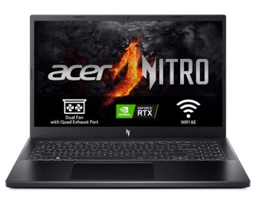PORTATIL ACER NITRO V15 (NH.QNCEB.00E) 15.6", CI7-13620H, 16GB, 1024GB, RTX 3050, W11H (Espera 4 dias) PORTATIL ACER NITRO V15 (NH.QNCEB.00E) 15.6", CI7-13620H, 16GB, 1024GB, RTX 3050, W11H (Espera 4 dias)